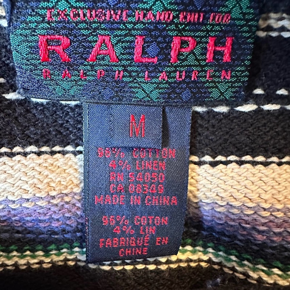 Ralph Lauren Striped Knit Mini Skirt M - Picture 7 of 9